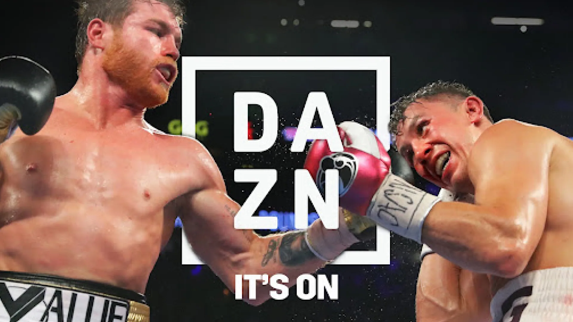 DAZN title splash