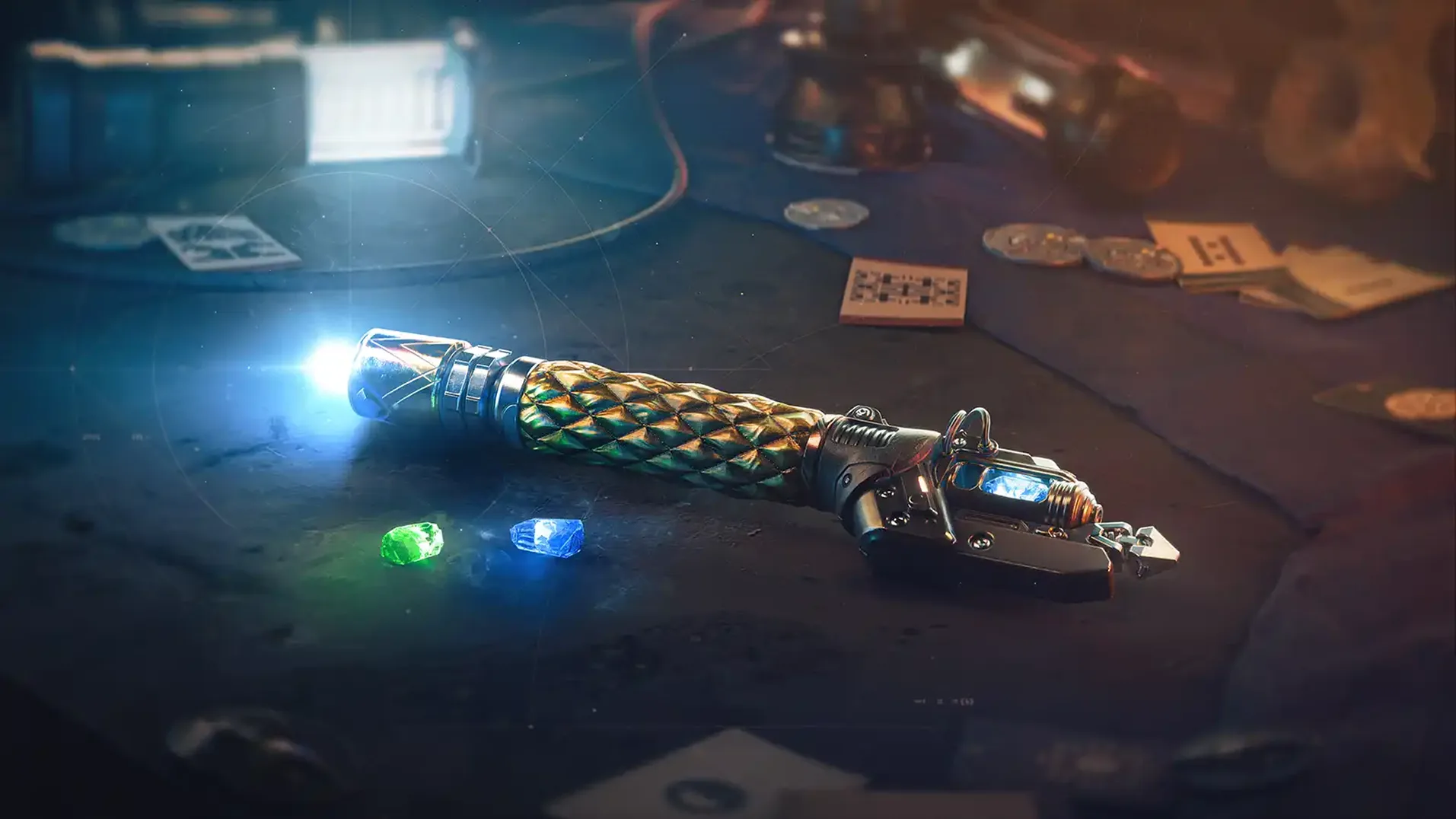 Praxic Blade Hard Surface Render